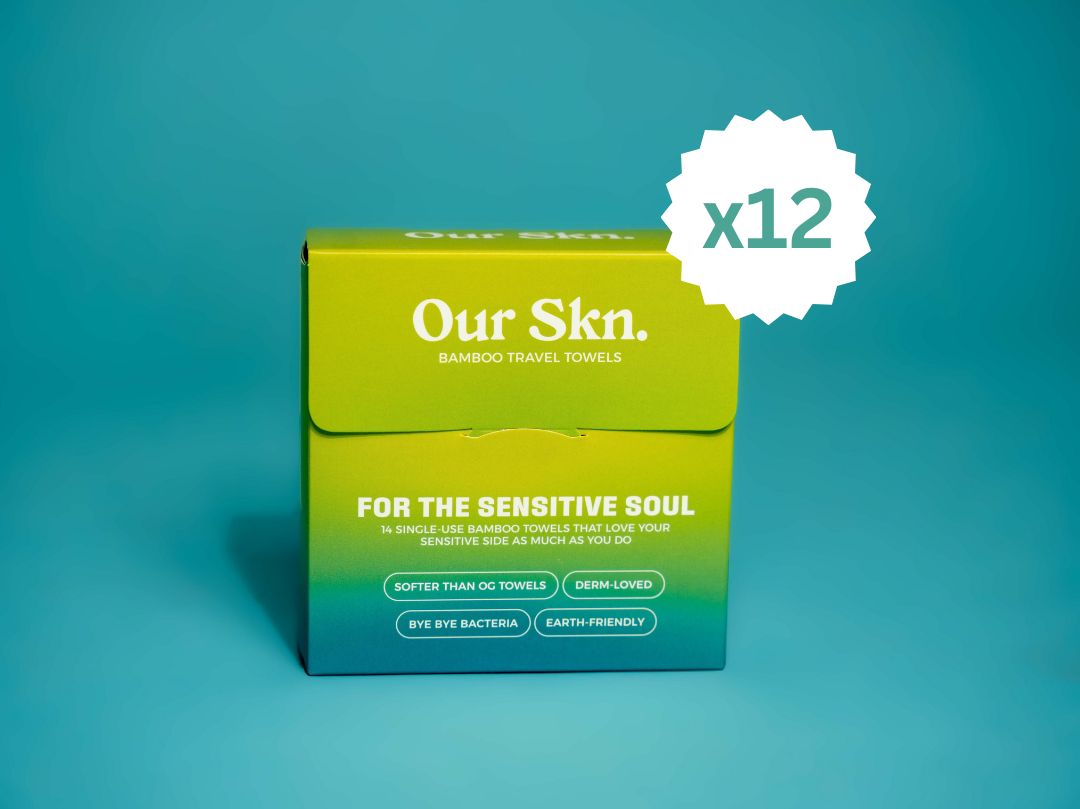 BAMBOO TRAVEL TOWELS BUNDLE